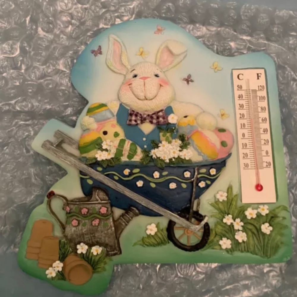 Springtime Bunny Thermometer - Picture 2 of 4